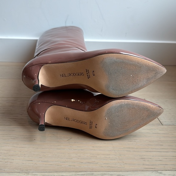 NEIL J RODGERS - EVA PATENT BOOT SIZE 7 - Picture 4 of 7